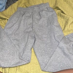 Plain grey mens sweatpants